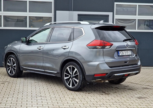 Nissan X-Trail cena 78900 przebieg: 126500, rok produkcji 2018 z Bytów małe 277